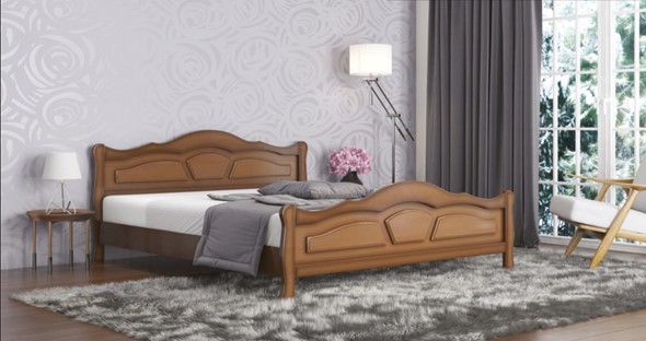 Кровать в спальню Легенда 160*200 с основанием в Архангельске - изображение