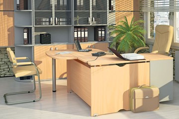 Набор мебели в офис Милан для руководителя отдела в Архангельске