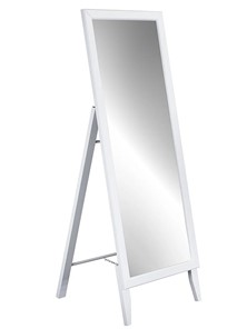 Зеркало напольное в гардероб BeautyStyle 29 (131х47,1х41,5см) Белый в Архангельске