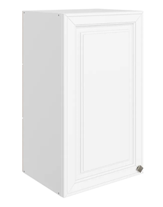 Шкаф кухонный Мишель L400 H720 (1 дв. гл.) эмаль (белый/белый) в Архангельске