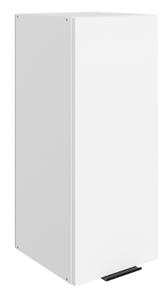 Шкаф настенный Стоун L300 Н720 (1 дв. гл.) (белый/джелато софттач) в Архангельске