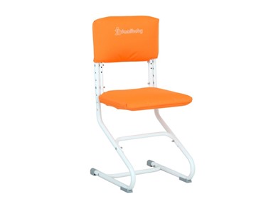 Набор чехлов на спинку и сиденье стула СУТ.01.040-01 Оранжевый, ткань Оксфорд в Архангельске