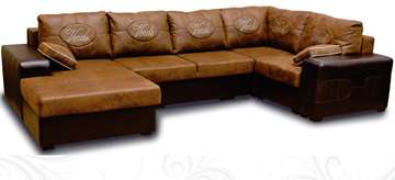 П-образный диван Verdi Плаза 405х210 в Архангельске