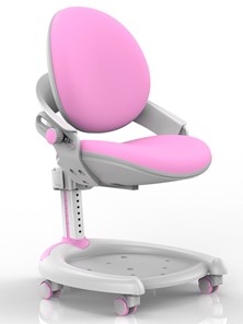 Детское растущее кресло Mealux ZMAX-15 Plus, Y-710 PN, белый металл, обивка розовая однотонная в Архангельске