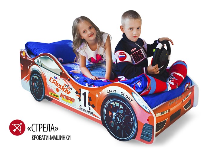 Кровать-машина в детскую Стрела в Архангельске - изображение 1