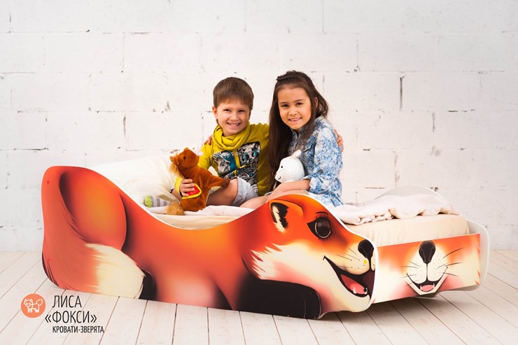 Детская кровать-зверенок Лиса-Фокси в Архангельске - изображение 3