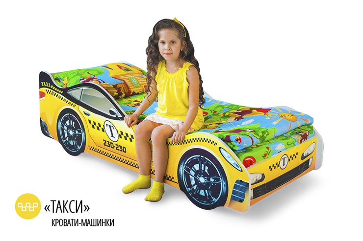Кровать-машина детская Такси в Архангельске - изображение 1