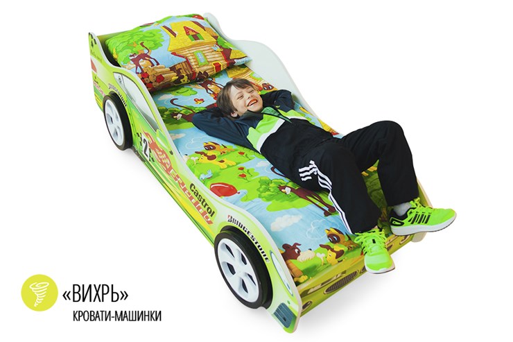 Детская кровать-машина Вихрь в Архангельске - изображение 1