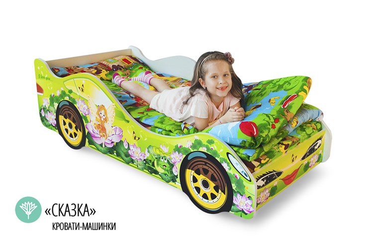 Детская кровать-машина Сказка в Архангельске - изображение 4