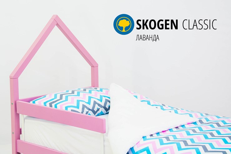 Кровать-домик детская мини Skogen лаванда в Архангельске - изображение 3
