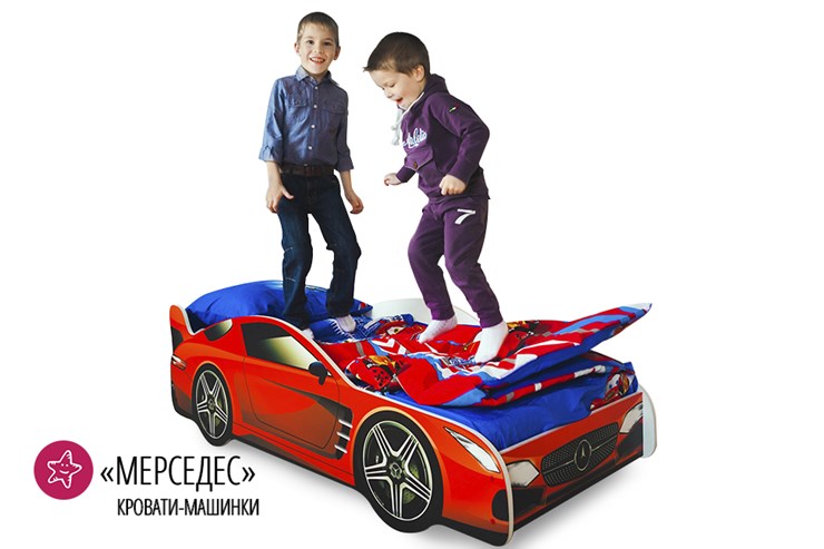 Кровать-машина в детскую Mercedes в Архангельске - изображение 1