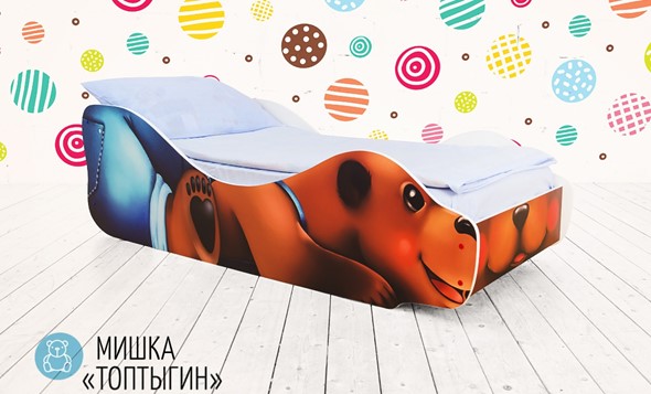 Детская кровать Мишка-Топотыгин в Архангельске - изображение