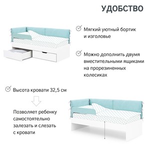Мягкая кровать Denvas, эвкалипт в Архангельске - предосмотр 14