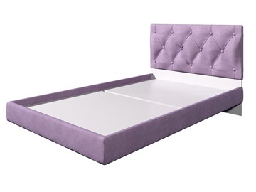 Детская кровать с каретной стяжкой Милана-3 МС 900, Фиолетовый в Архангельске