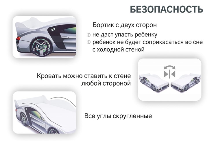 Кровать-машина Audi в Архангельске - изображение 6