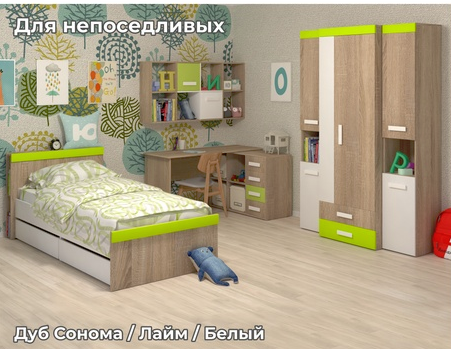 Детский модульный гарнитур Юниор №3 в Архангельске - изображение