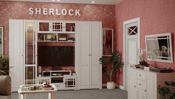 Набор мебели Sherlock №3, Ясень Анкор светлый в Архангельске - изображение