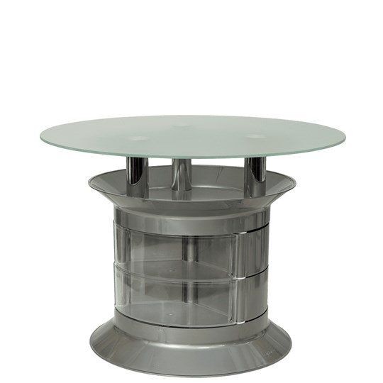 Стеклянный столик Benito gray plus в Архангельске - изображение 1