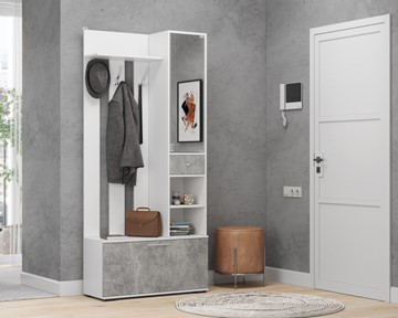 Прихожие в коридор в современном стиле со шкафом для одежды