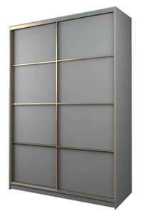 Шкаф 2-х дверный MAX МШ-23-6-16-11, Профиль Золото/Цвет Серый в Архангельске - предосмотр