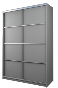 Шкаф 2-х створчатый MAX МШ-23-6-18-11, Профиль Серебро/Цвет Серый в Архангельске