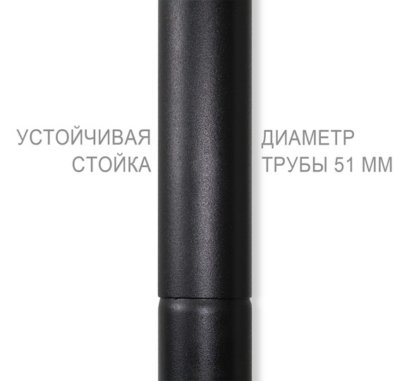 Напольная вешалка SHT-CR18 (черный муар) в Архангельске - изображение 2