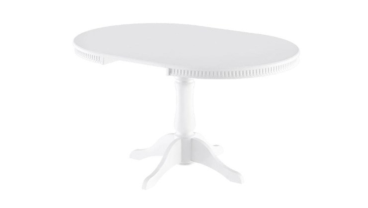 Кухонный раскладной стол Орландо Т1, цвет Белый матовый (Б-111.02.1) в Архангельске - изображение 1