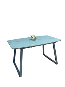 Кухонный стол раскладной AZ1400 (серый/стекло серое глянец) в Архангельске