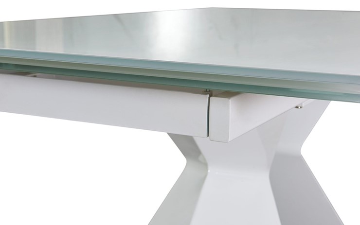 Кухонный стол раскладной CT992 белый (180) в Архангельске - изображение 9