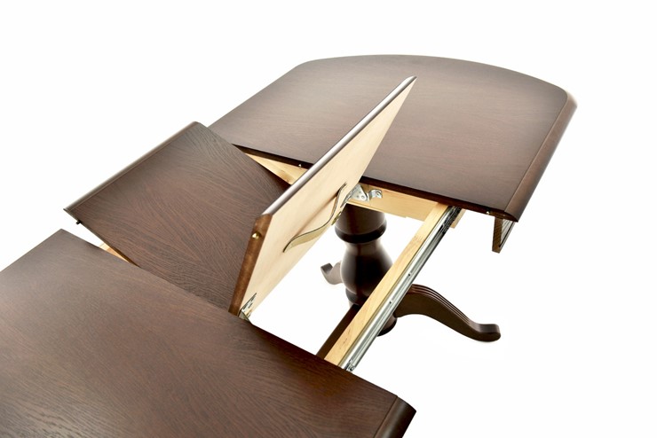 Обеденный раздвижной стол Фабрицио-2 исп. Мыло 1200, Тон 2 Покраска + патина с прорисовкой (на столешнице) в Архангельске - изображение 4
