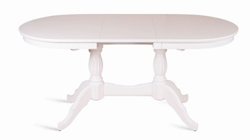 Кухонный раскладной стол Лилия-1300 (белая эмаль) 78,5x82x130+35 в Архангельске - предосмотр 1