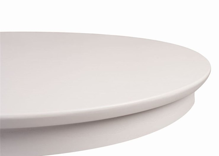 Кухонный стол раздвижной Лилия (белая эмаль) 78,5x82x110+35 в Архангельске - изображение 1