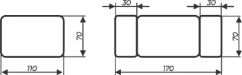 Раздвижной стол Милан-1 EVO, ноги металлические белые, стекло белое/серый в Архангельске - изображение 2