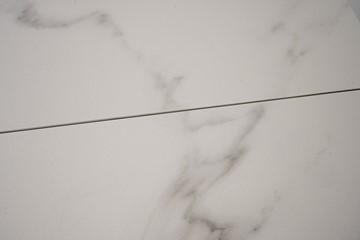 Кухонный стол раскладной Римини-мини С, 90х65 (+40) керамика White Marble (белый) в Архангельске - предосмотр 12