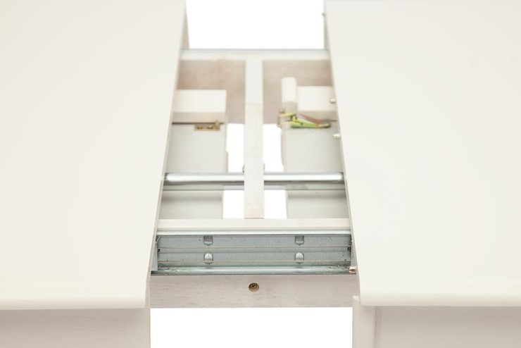 Кухонный раскладной стол Siena ( SA-T6EX2L ) 150+35+35х80х75, ivory white (слоновая кость 2-5) арт.12490 в Архангельске - изображение 1