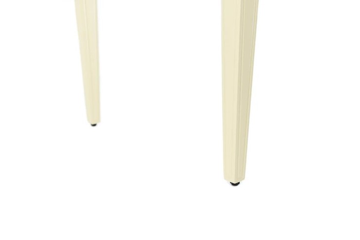 Кухонный стол раздвижной Сиена glass исп. 2, (Тон 10 - Слоновая кость, Молочное) в Архангельске - изображение 10