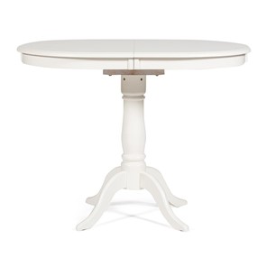 Овальный стол на кухню Solerno (ME-T4EX) 70х100+29х75, ivory white (слоновая кость 2-5) арт.12483 в Архангельске