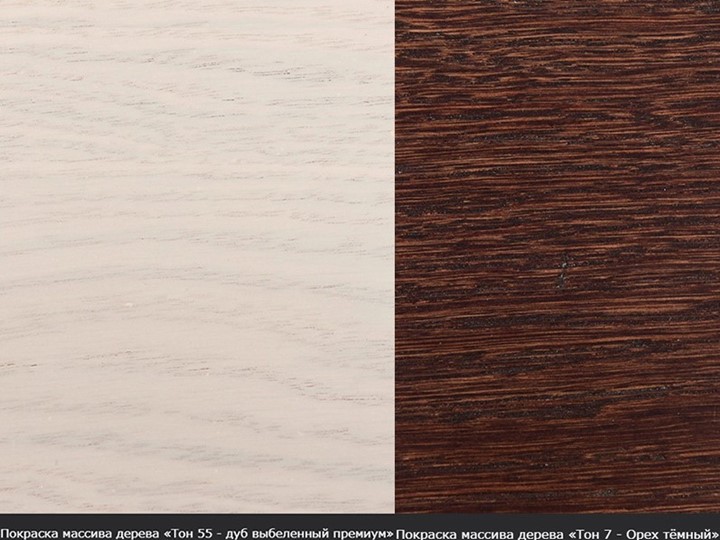 Кухонный раскладной стол Фабрицио-1 исп. Мини 1100, Тон 8 Покраска + патина с прорисовкой (на столешнице) в Архангельске - изображение 11
