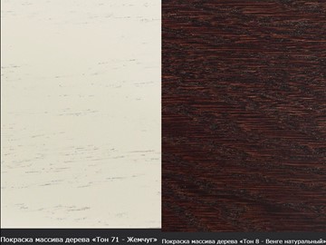 Кухонный раскладной стол Леонардо-1 исп. Круг 1000, тон 4 Покраска + патина (в местах фрезеровки) в Архангельске - предосмотр 16