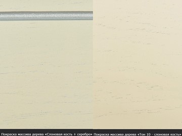 Кухонный раздвижной стол Леонардо-1 исп. Круг 1000, тон 40 Покраска + патина с прорисовкой (на столешнице) в Архангельске - предосмотр 11