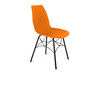 Обеденный стул SHT-ST29/S107 (оранжевый ral2003/черный муар) в Архангельске - предосмотр