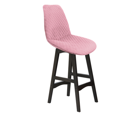 Барный стул SHT-ST29-С22 / SHT-S65-1 (розовый зефир/венге) в Архангельске - изображение