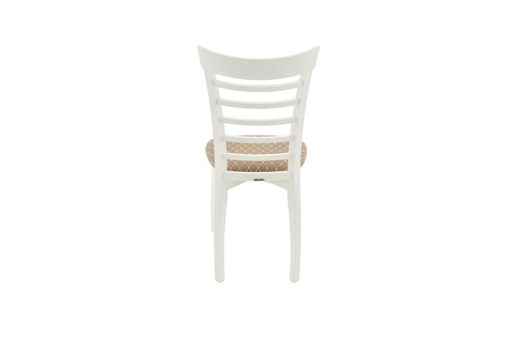 Обеденный стул Бурбон (Тон 9-Эмаль белая, Призма 37-1) в Архангельске - изображение 4