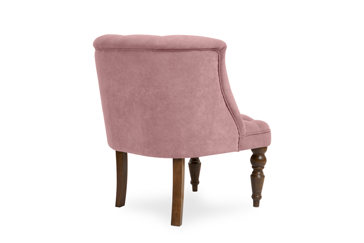 Кресло Бриджит розовый ножки коричневые в Архангельске - изображение 3