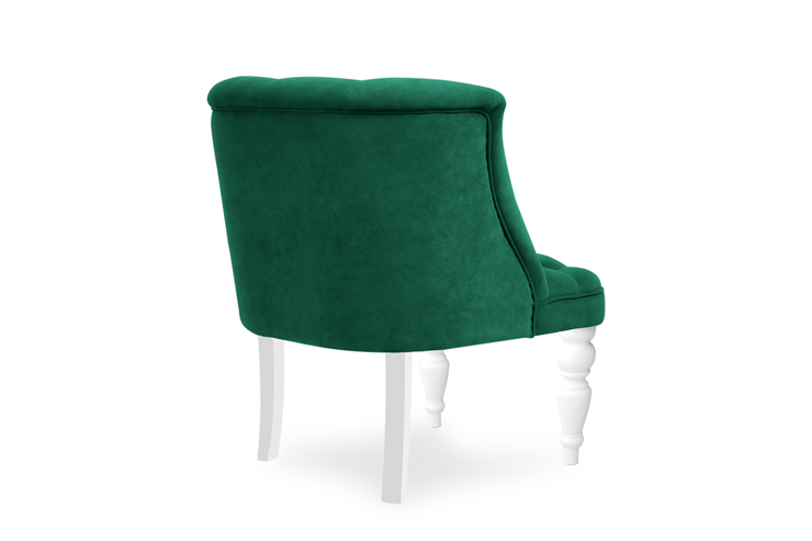 Кресло на ножках Бриджит зеленый ножки белые в Архангельске - изображение 2