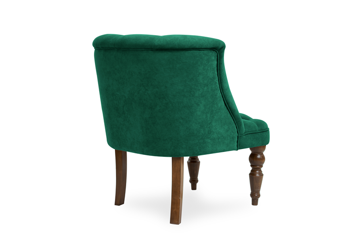 Кресло Бриджит зеленый ножки коричневые в Архангельске - изображение 3
