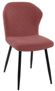 Обеденный стул 239 розовый, ножки  черные в Архангельске - предосмотр