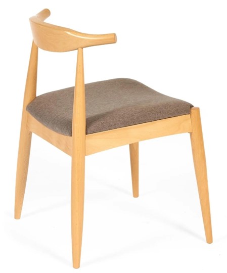 Кухонный стул BULL бук/ткань 54,5x54x75 Натуральный арт.19586 в Архангельске - изображение 1
