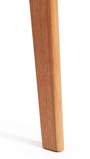 Кухонный стул Claire, дерево гевея/МДФ 48x49,5x81,5 Белый/натуральный арт.19580 в Архангельске - изображение 7