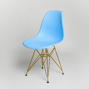 Обеденный стул DSL 110 Gold (голубой) в Архангельске